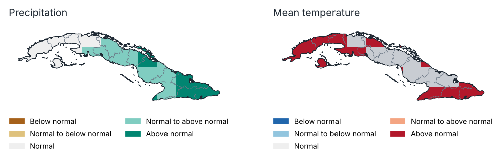 Outlook for Jan–Mar 2026: most likely tercile