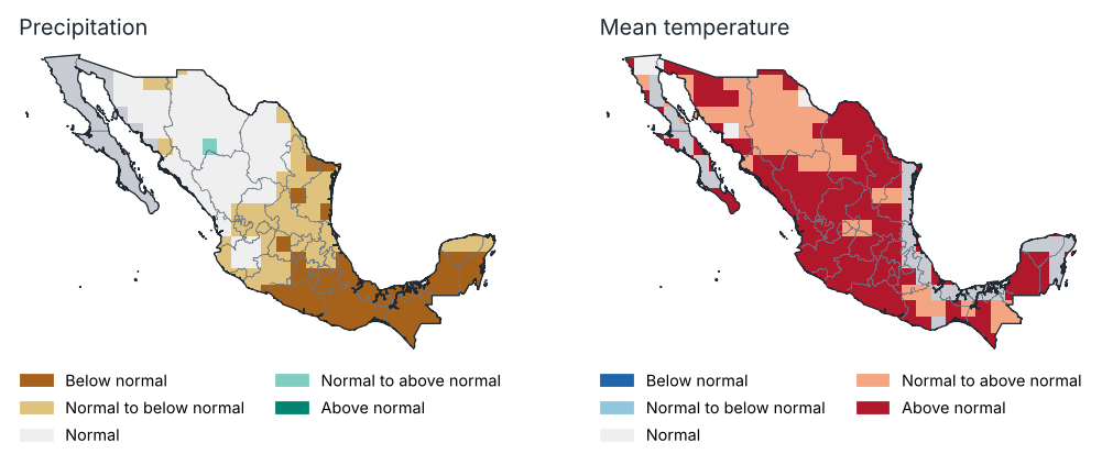 Outlook for July 2026: most likely tercile