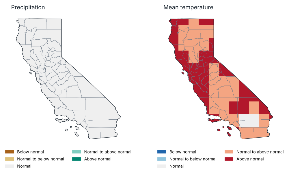 Outlook for Jan–Mar 2026: most likely tercile