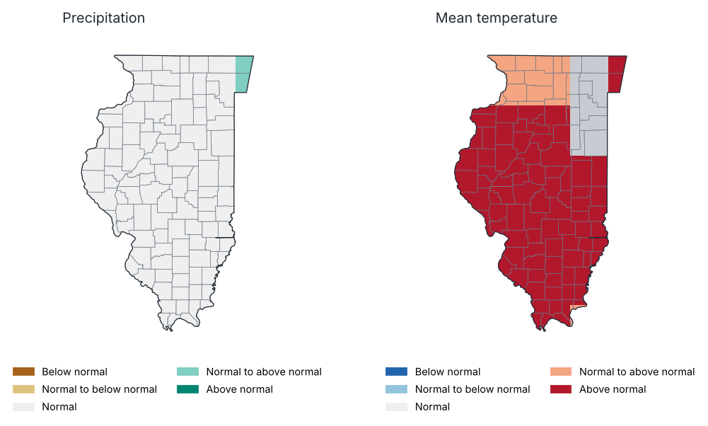 Outlook for Jan–Mar 2026: most likely tercile