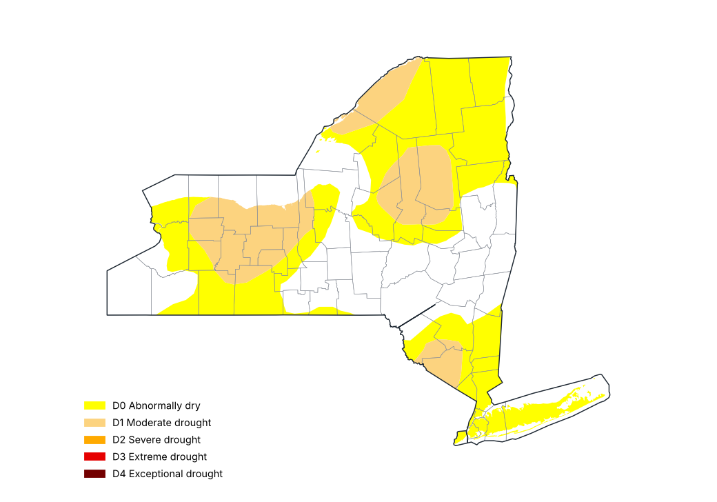 U.S. Drought Monitor, 30 December 2025